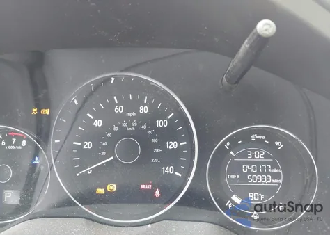 2017 Honda Hr-V Ex из США, поврежденный, VIN 3CZRU6H50HG710256